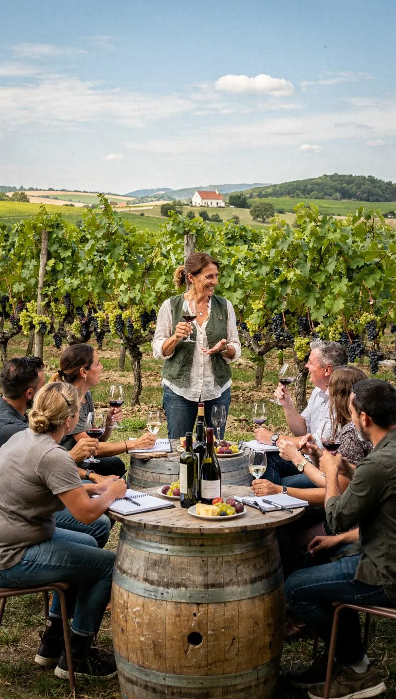 Egy csoportos coaching ülés, ahol a résztvevők megosztják céljaikat és tapasztalataikat.