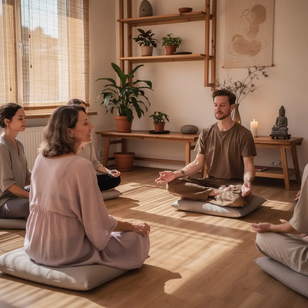Motiváló idézetek és célkitűzések írása a résztvevők által egy workshopon.