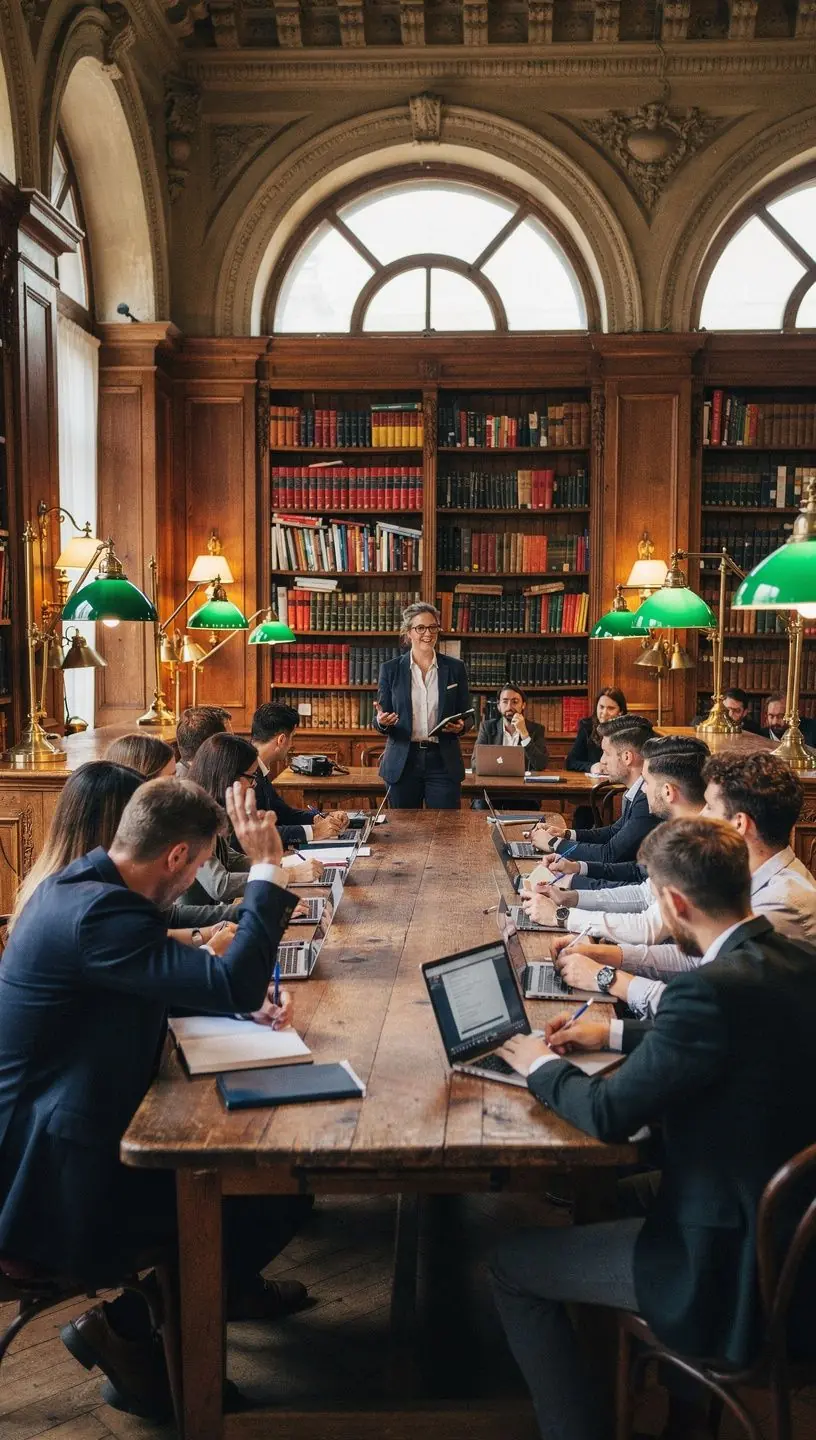 Egy csoportos coaching ülés, ahol a résztvevők megosztják céljaikat és tapasztalataikat.